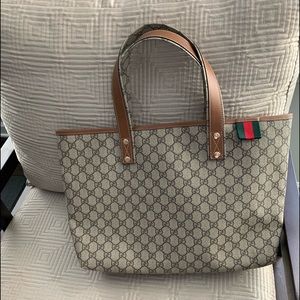 Authentic Gucci tote bag